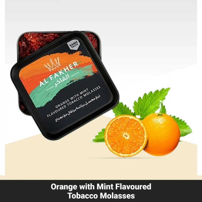 Al Fakher Orange with Mint Shisha Tobacco