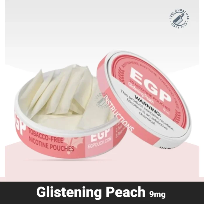 EGP Nicotine Pouches Peach in Dubai UAE