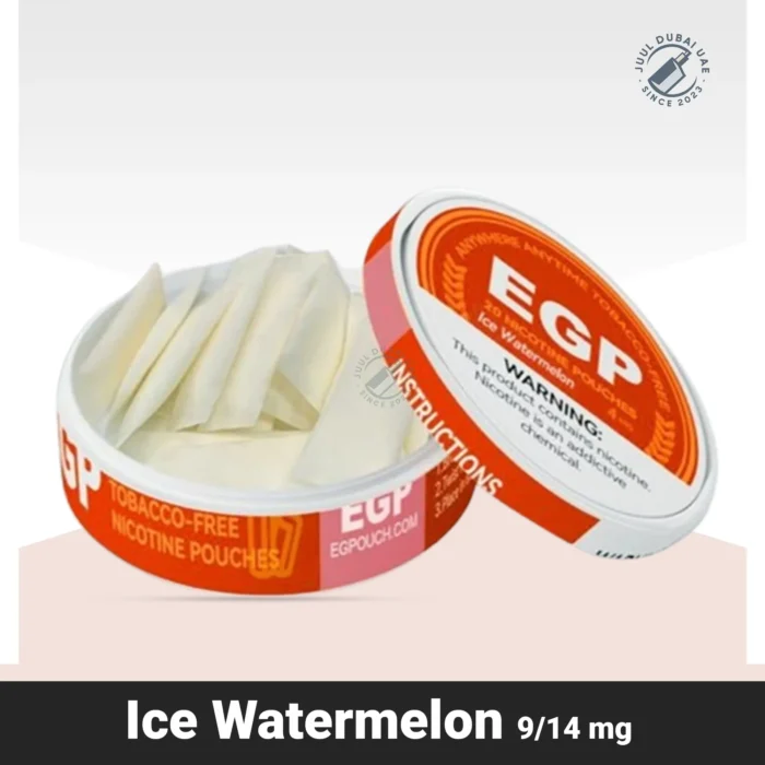 EGP Nicotine Pouches Ice Watermelon 9/14MG in Dubai