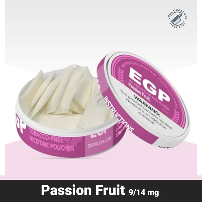 EGP Nicotine Pouches Passion Fruit in Dubai UAE