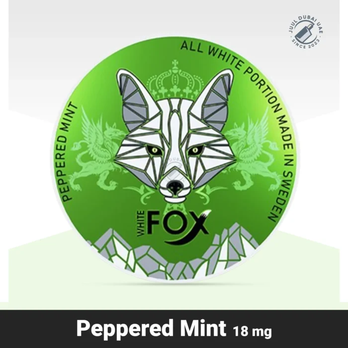 White Fox Peppered Mint 18 mg in Dubai UAE