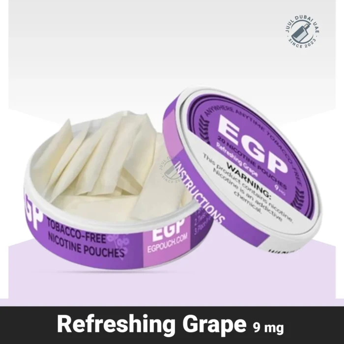 EGP Nicotine Pouches Refreshing Grape in Dubai UAE