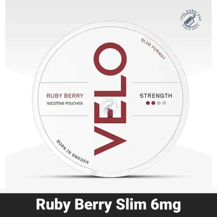 Velo Ruby Berry Slim 6MG in Dubai UAE