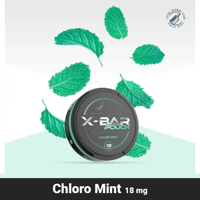 X-Bar Chloro Mint Nicotine Pouches