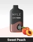 Myle Meta Sweet Peach 9000 Puffs Disposable 50Mg in Dubai
