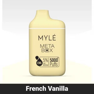 MYLE Meta Box French Vanilla Disposable Device