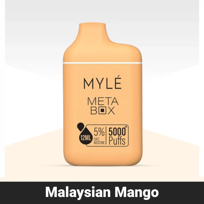 Myle Meta Box Malaysian Mango Disposable Device